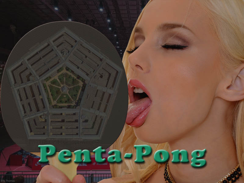Penta-Pong adult sports game